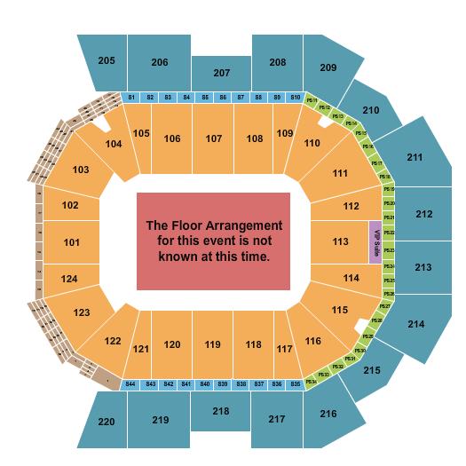 Moody Center ATX Ariana Grande Seating Chart